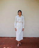 Adira Vest + Clare Midi Skirt