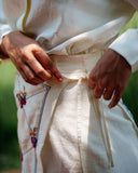 Hand Embroidered Overlay