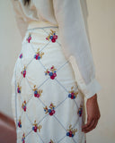 Hand Embroidered Overlay