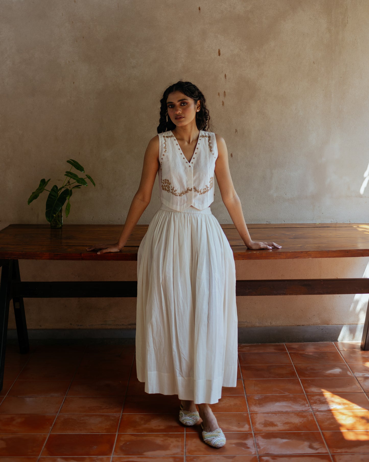 Anya Vest Set