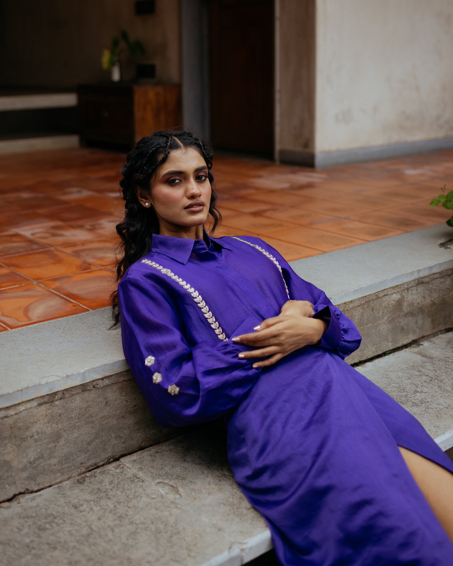 Reya Embroidered shirt