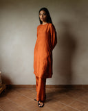 Sorina Trousers - Burnt Sienna