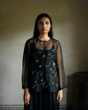 Faye Top - Charcoal