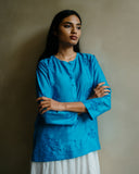 Elio Shirt - Cerulean