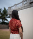 Kalamkari Cropped Shirt